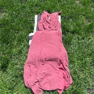 Pink Sleeveless Dress